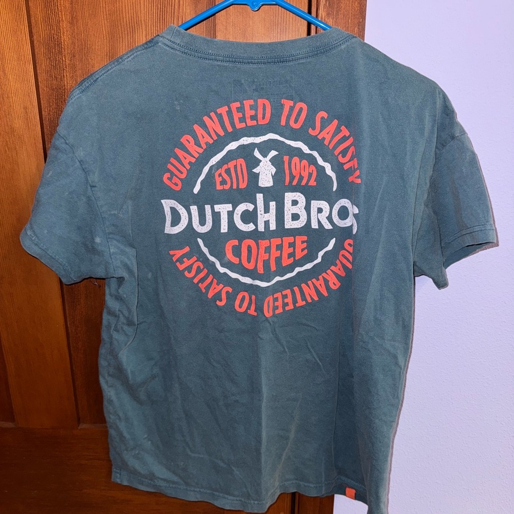 Blue Women’s Medium Dutch Bros shirt